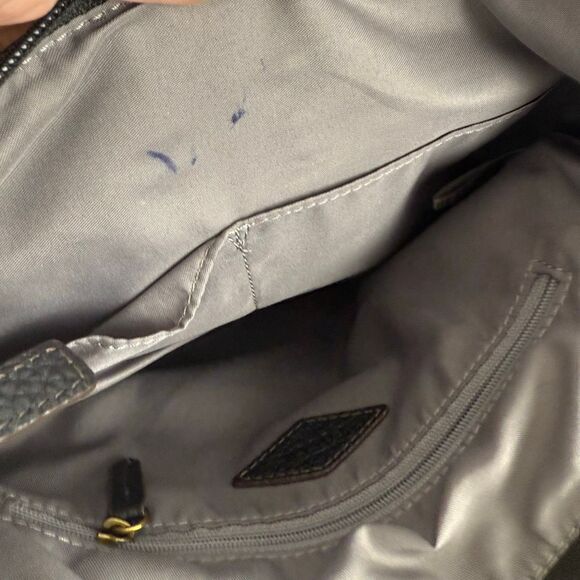 Fossil Black Leather Tessa Crossbody Bag - Picture 9 of 11